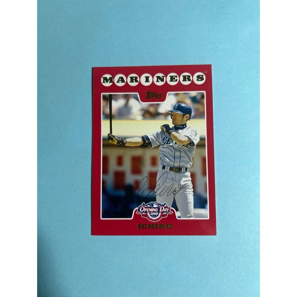 Ichiro Seattle Mariners , 3 card Lot 2008-2009 Topps Legends,Opening Day ++ - Picture 6 of 7